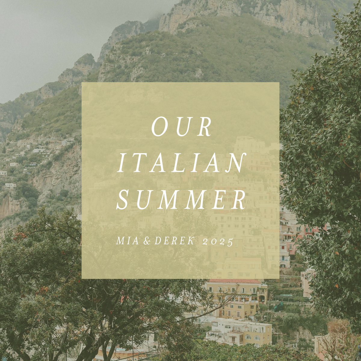 Винтажное лето Италии